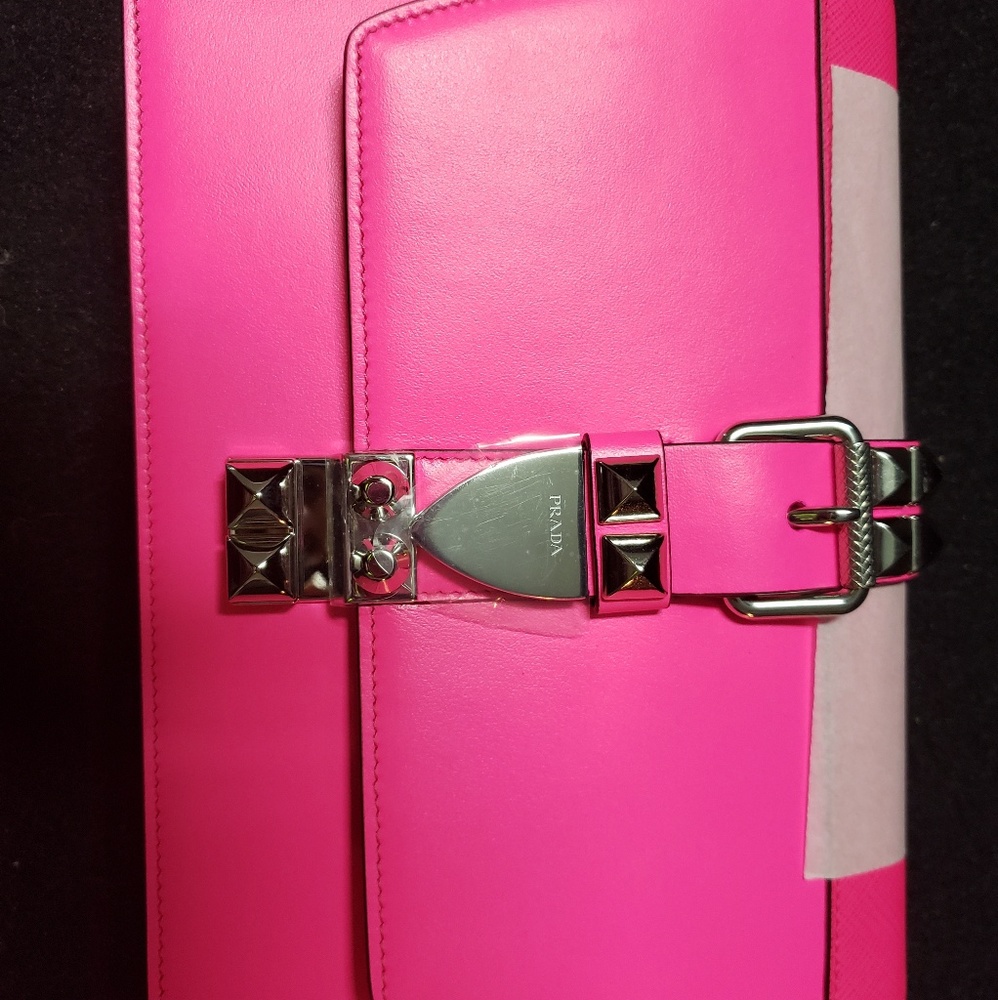 Prada Cross Body Elektra Bag Pink